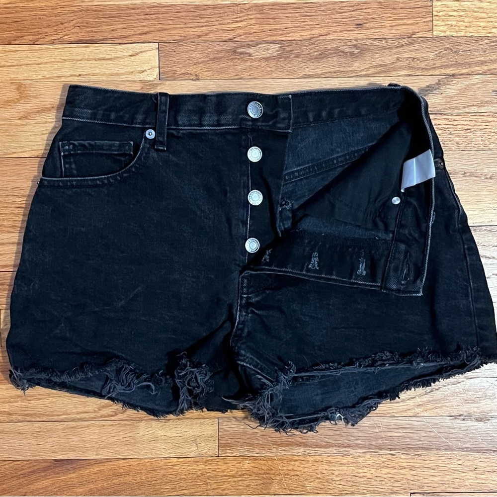 Everlane Black Denim Shorts
